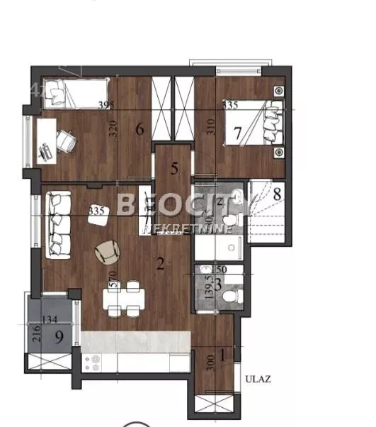Trosoban stan | 4zida