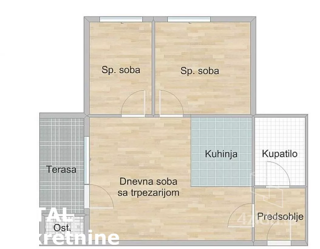 Dvoiposoban stan | 4zida