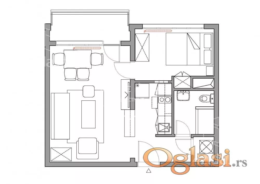 Dvosoban stan | 4zida