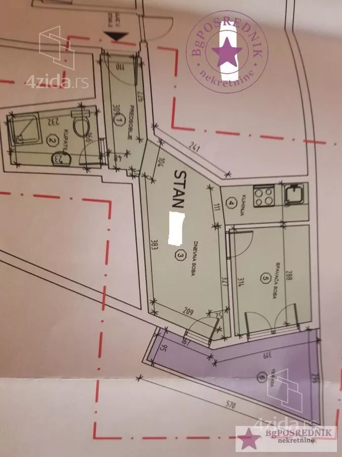 Jednosoban stan | 4zida