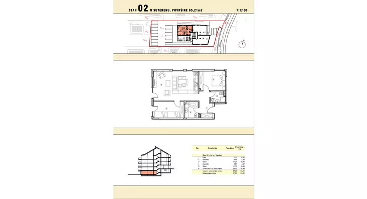 Trosoban stan | 4zida