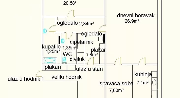 Dvoiposoban stan | 4zida