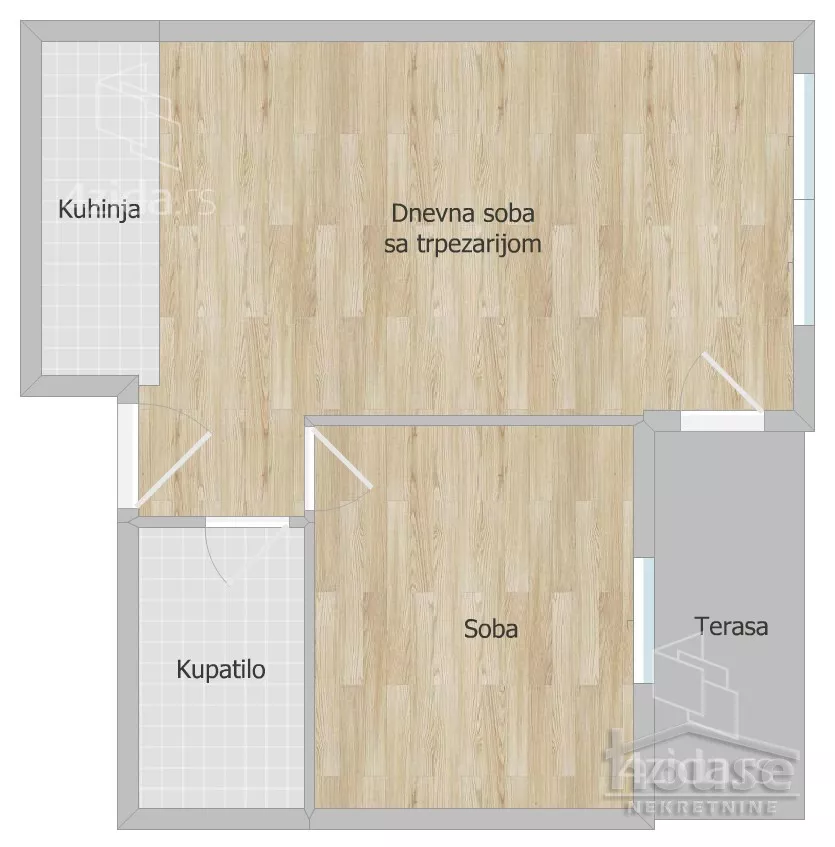 Dvosoban stan | 4zida
