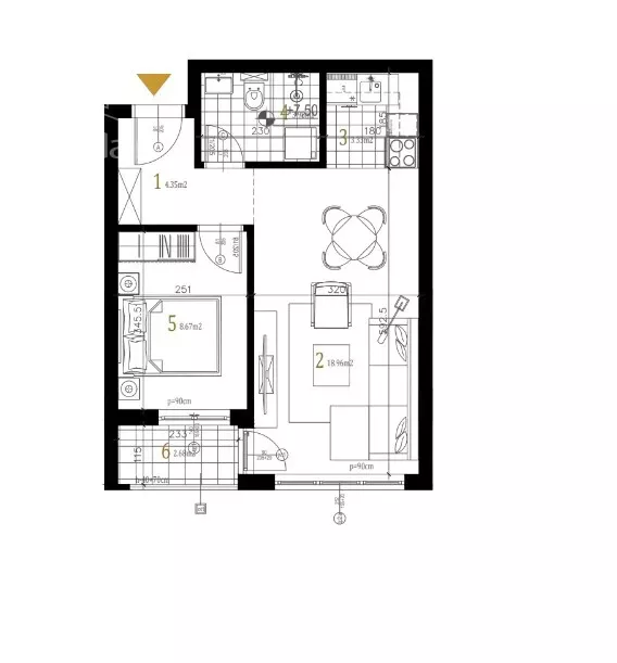 Dvosoban stan | 4zida