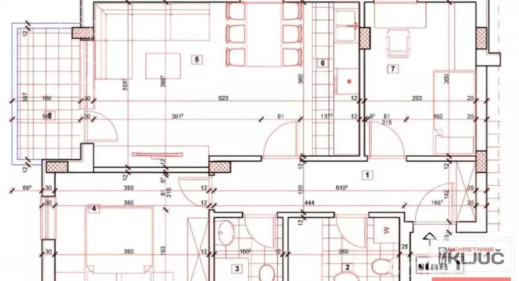 Trosoban stan | 4zida