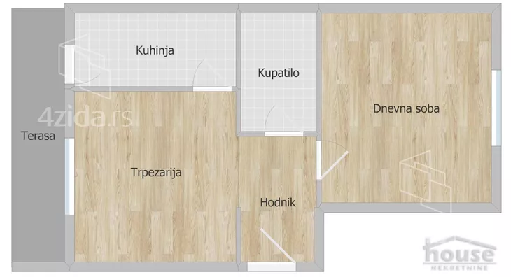 Jednosoban stan | 4zida