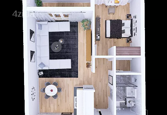 Jednoiposoban stan | 4zida