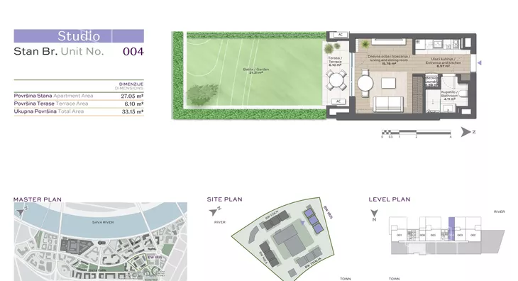 Jednosoban stan | 4zida