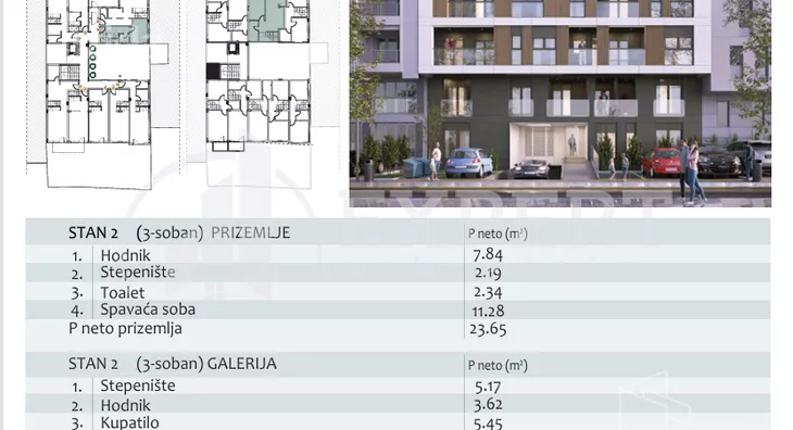 Trosoban stan | 4zida