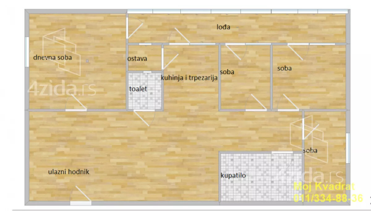Četvorosoban stan | 4zida