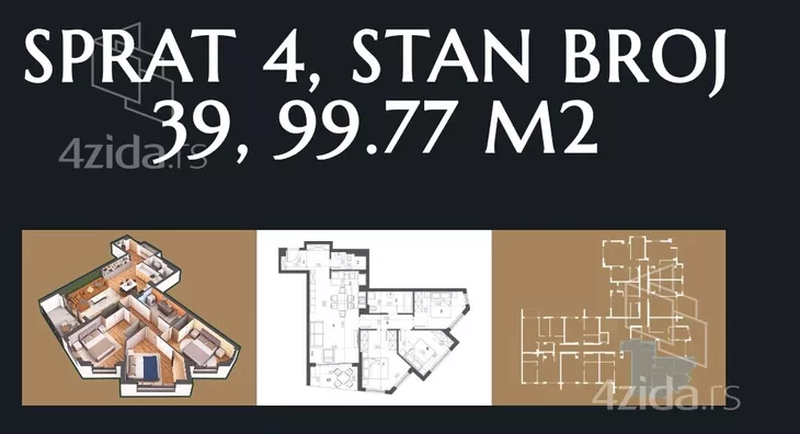 Dvosoban stan | 4zida