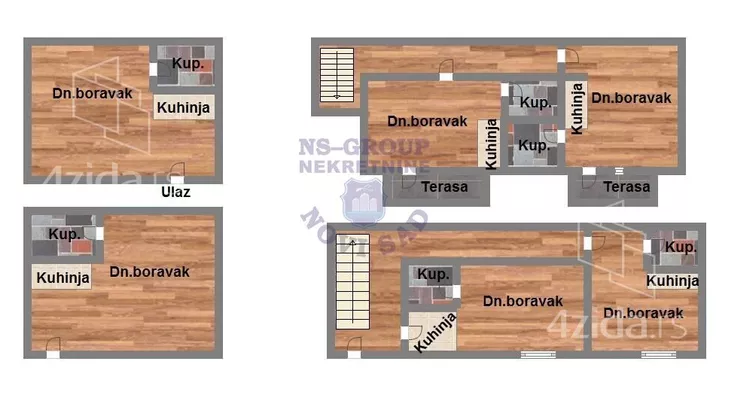 Sedmosoban stan | 4zida