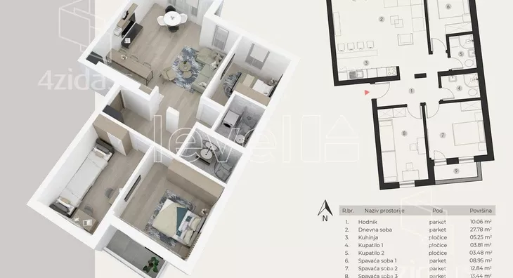 Četvorosoban stan | 4zida