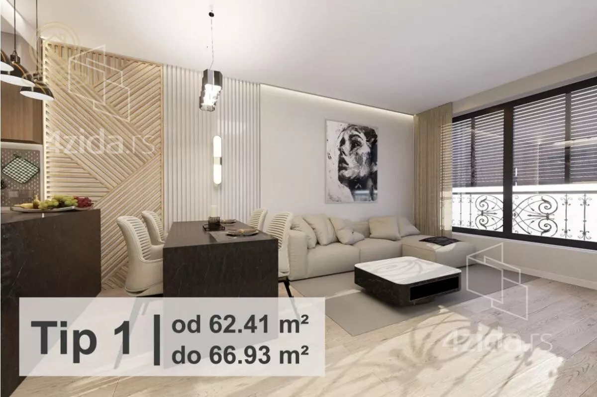 Jednoiposoban stan | 4zida