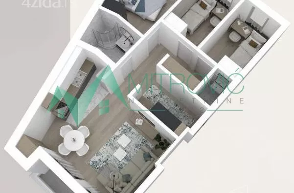 Troiposoban stan | 4zida