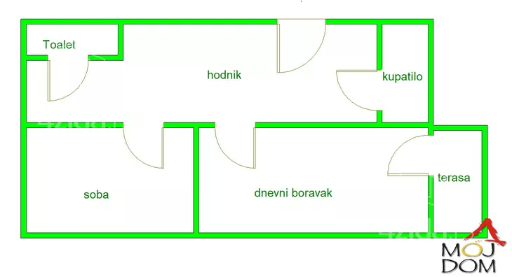 Jednoiposoban stan | 4zida
