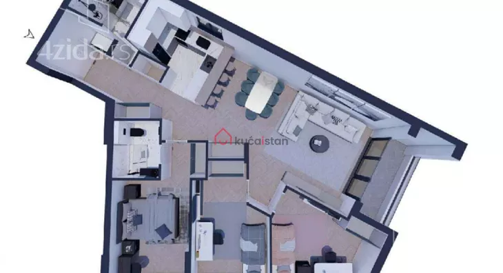 Četvorosoban stan | 4zida