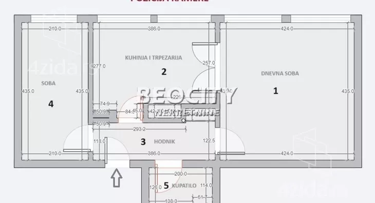 Jednoiposoban stan | 4zida