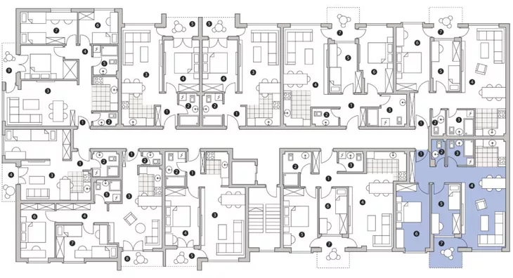 Trosoban stan | 4zida
