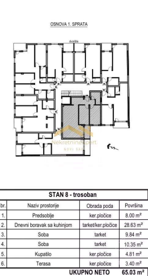 Trosoban stan | 4zida