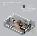 Dvosoban stan | 4zida