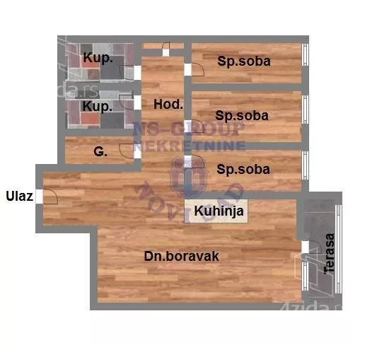 Četvorosoban stan | 4zida