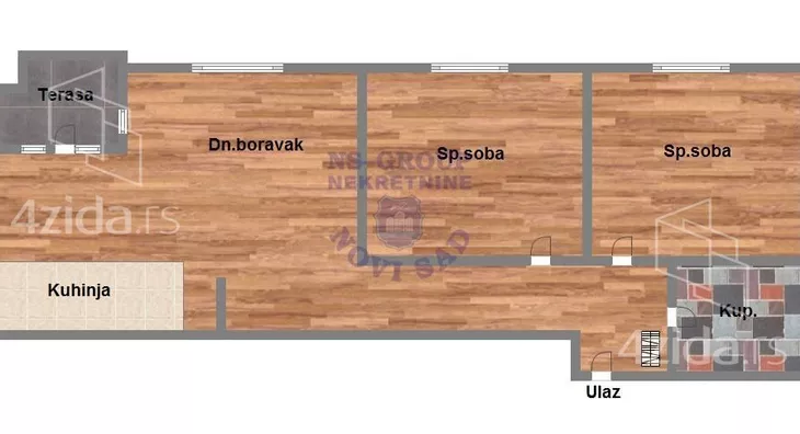 Dvoiposoban stan | 4zida
