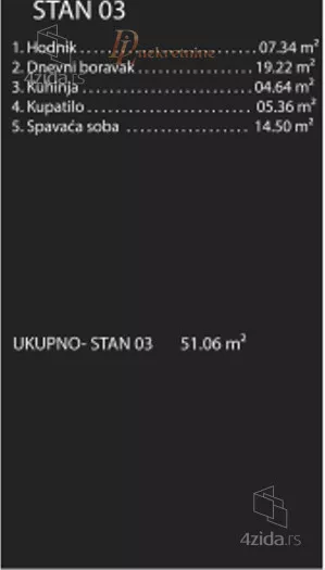 Dvosoban stan | 4zida
