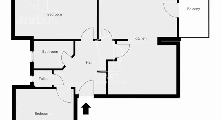 Trosoban stan | 4zida