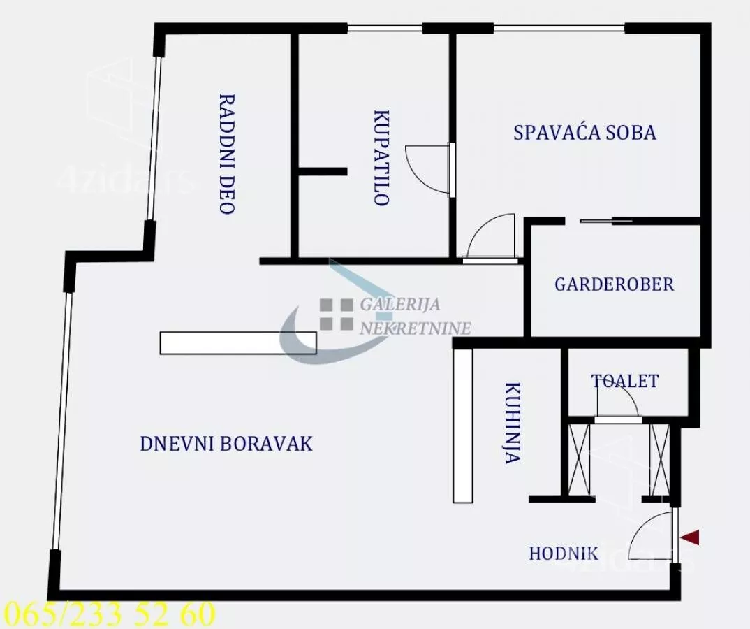 Dvosoban stan | 4zida