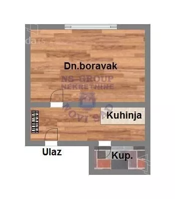 Jednosoban stan | 4zida