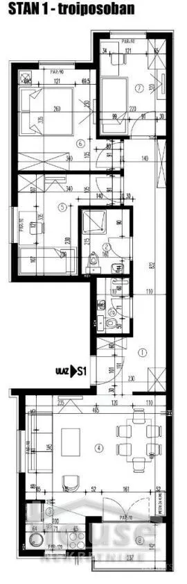 Troiposoban stan | 4zida