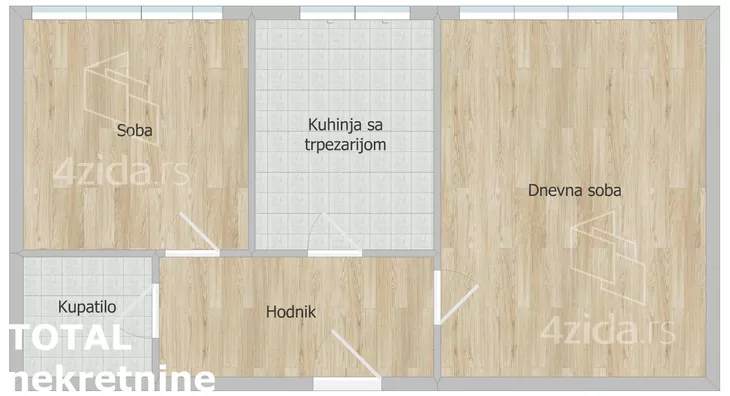 Dvosoban stan | 4zida
