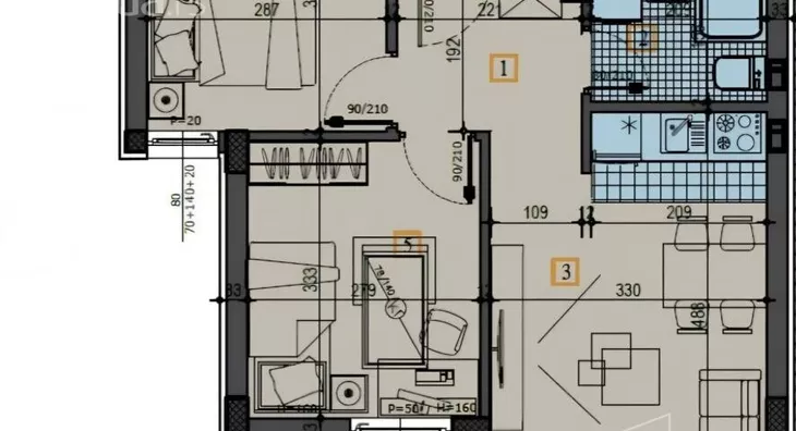 Dvoiposoban stan | 4zida