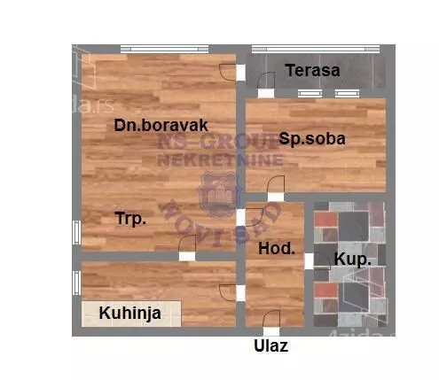 Dvosoban stan | 4zida
