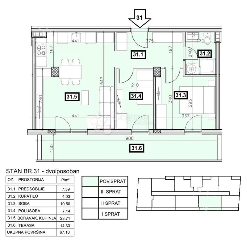 Dvoiposoban stan | 4zida