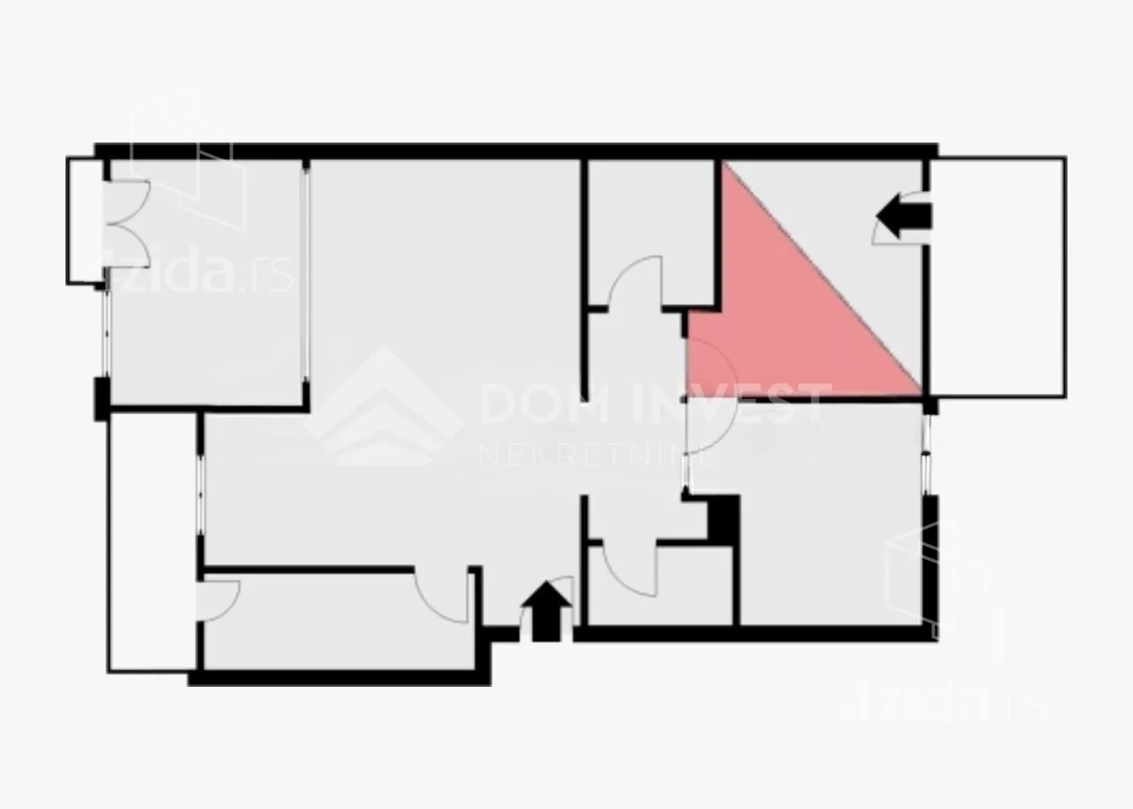 Troiposoban stan | 4zida