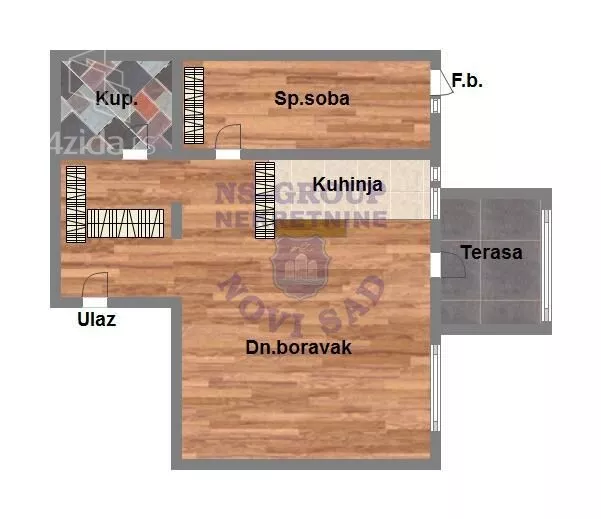 Dvosoban stan | 4zida