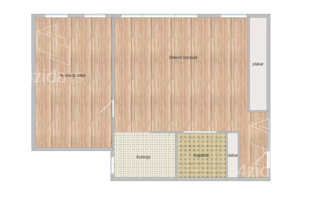 Dvosoban stan | 4zida