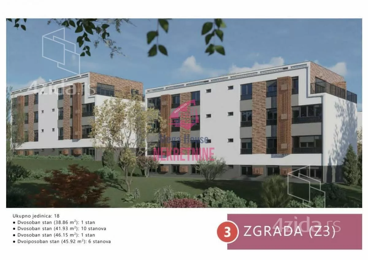 Jednosoban stan | 4zida