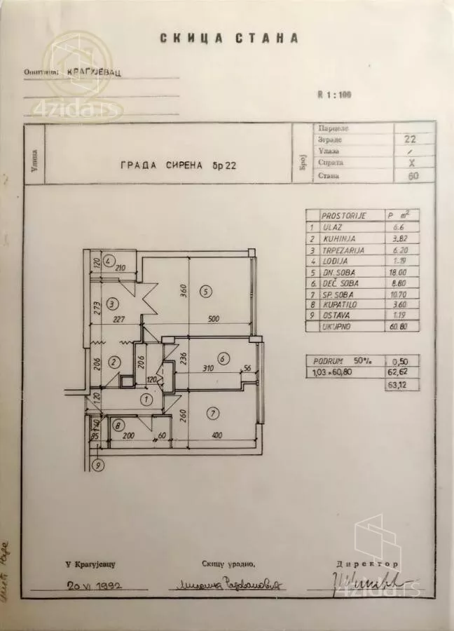 Trosoban stan | 4zida