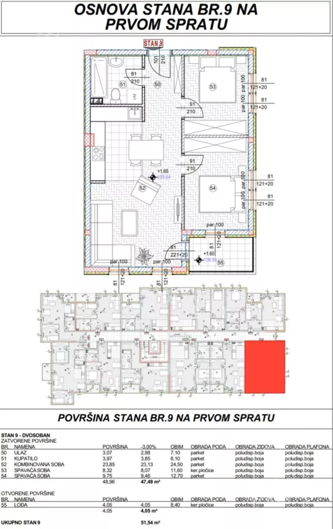 Dvoiposoban stan | 4zida