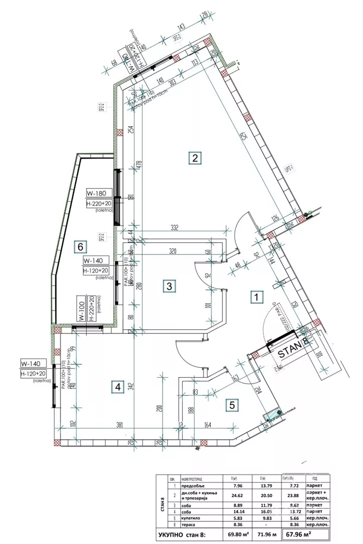 Dvoiposoban stan | 4zida