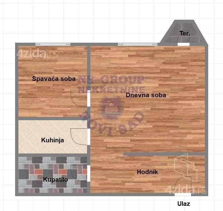 Dvosoban stan | 4zida