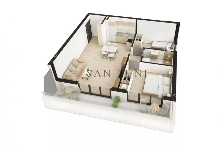 Trosoban stan | 4zida