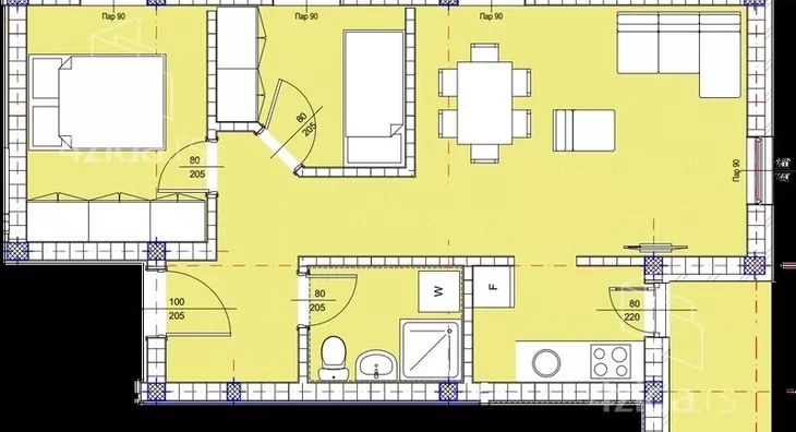 Dvoiposoban stan | 4zida