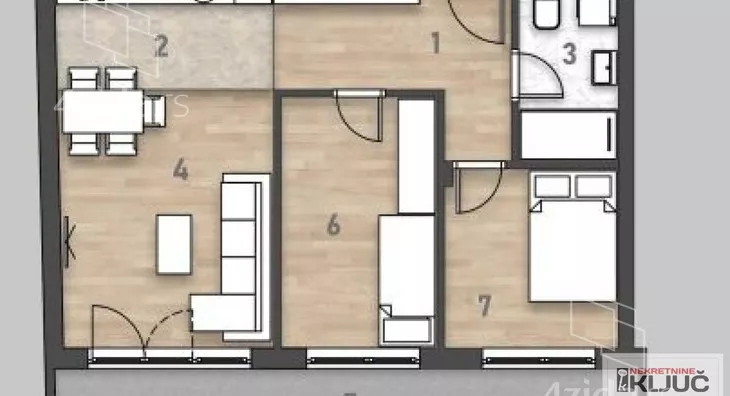 Dvoiposoban stan | 4zida