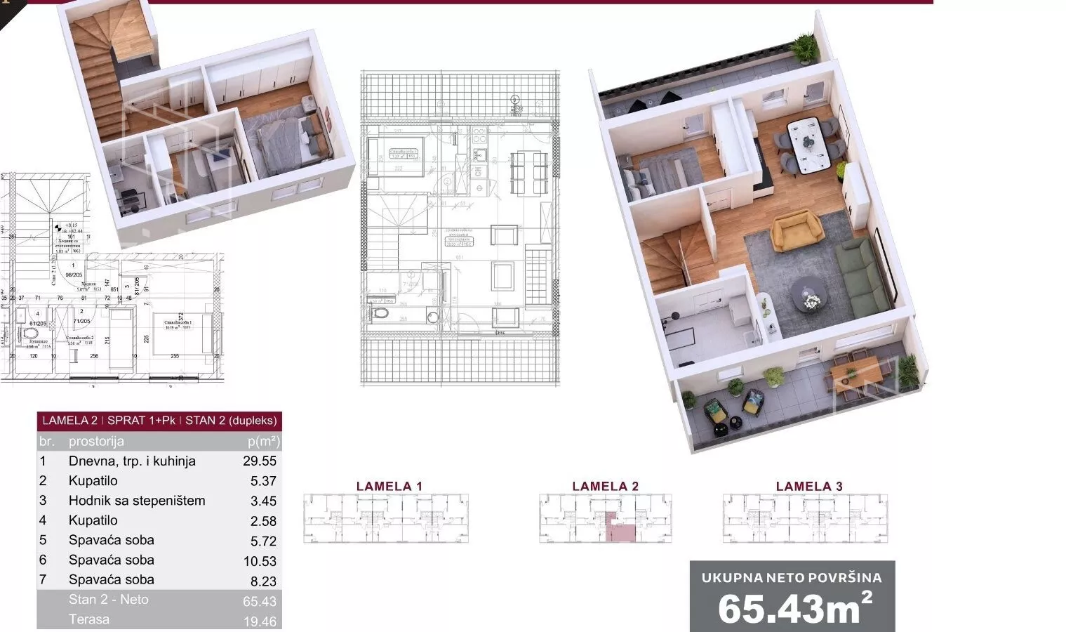 Dvoiposoban stan | 4zida