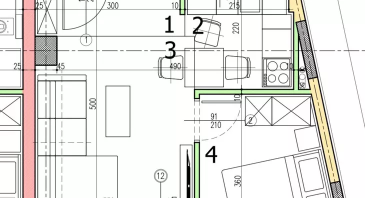 Jednoiposoban stan | 4zida