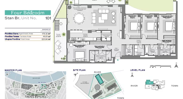 Petosoban stan | 4zida